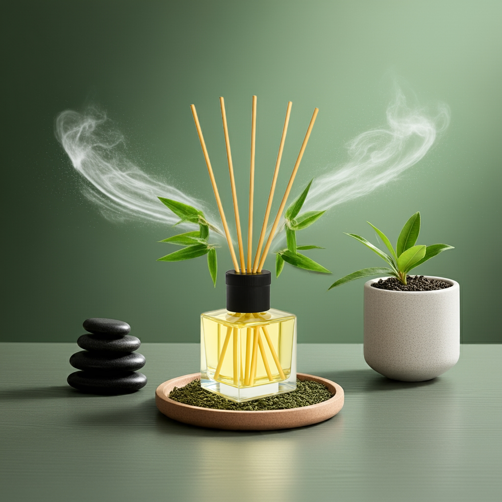 Morgentau – Classic Grüner Tee & Bambus – Diffusor Aroma Manufaktur® Raumdüfte
