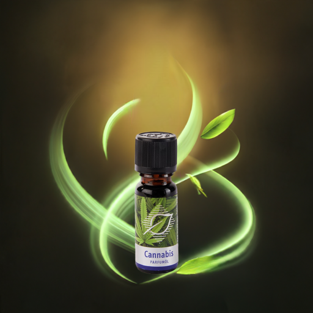 Cannabis Duftöl - Natürlich würzig & entspannend für Raumduft, 10 ml Aroma Manufaktur® ätherisches Öl