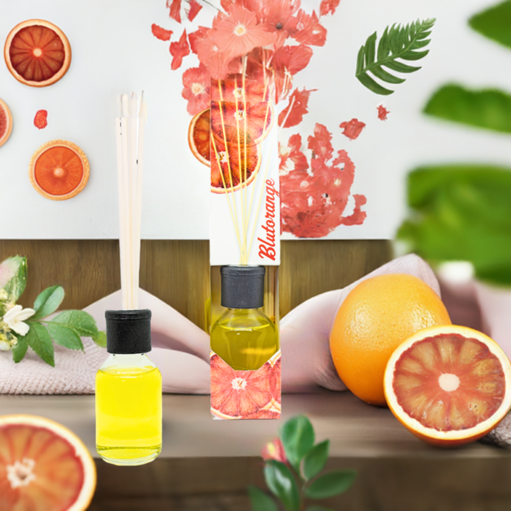 Fruchtig & belebend – Floral Blutorange – Diffusor Aroma Manufaktur® Raumdüfte
