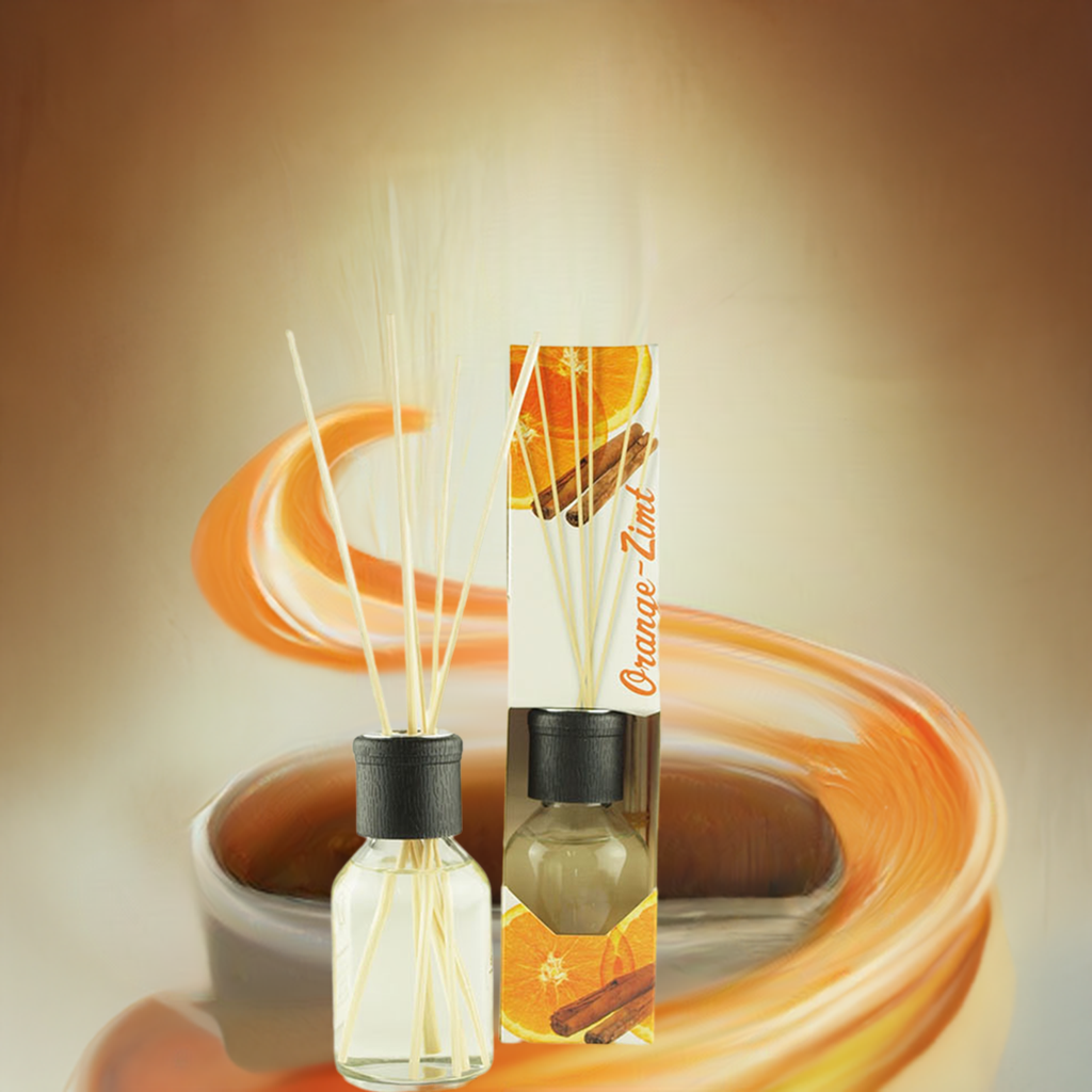 Wärmend & würzig – Floral Orange‑Zimt – Diffusor Aroma Manufaktur® Raumdüfte