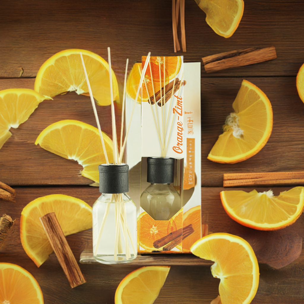 Wärmend & würzig – Floral Orange‑Zimt – Diffusor Aroma Manufaktur® Raumdüfte