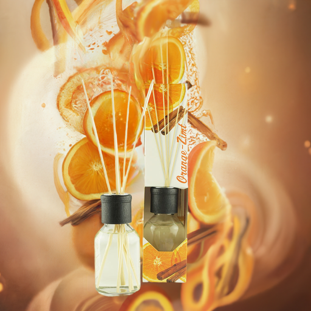 Wärmend & würzig – Floral Orange‑Zimt – Diffusor Aroma Manufaktur® Raumdüfte