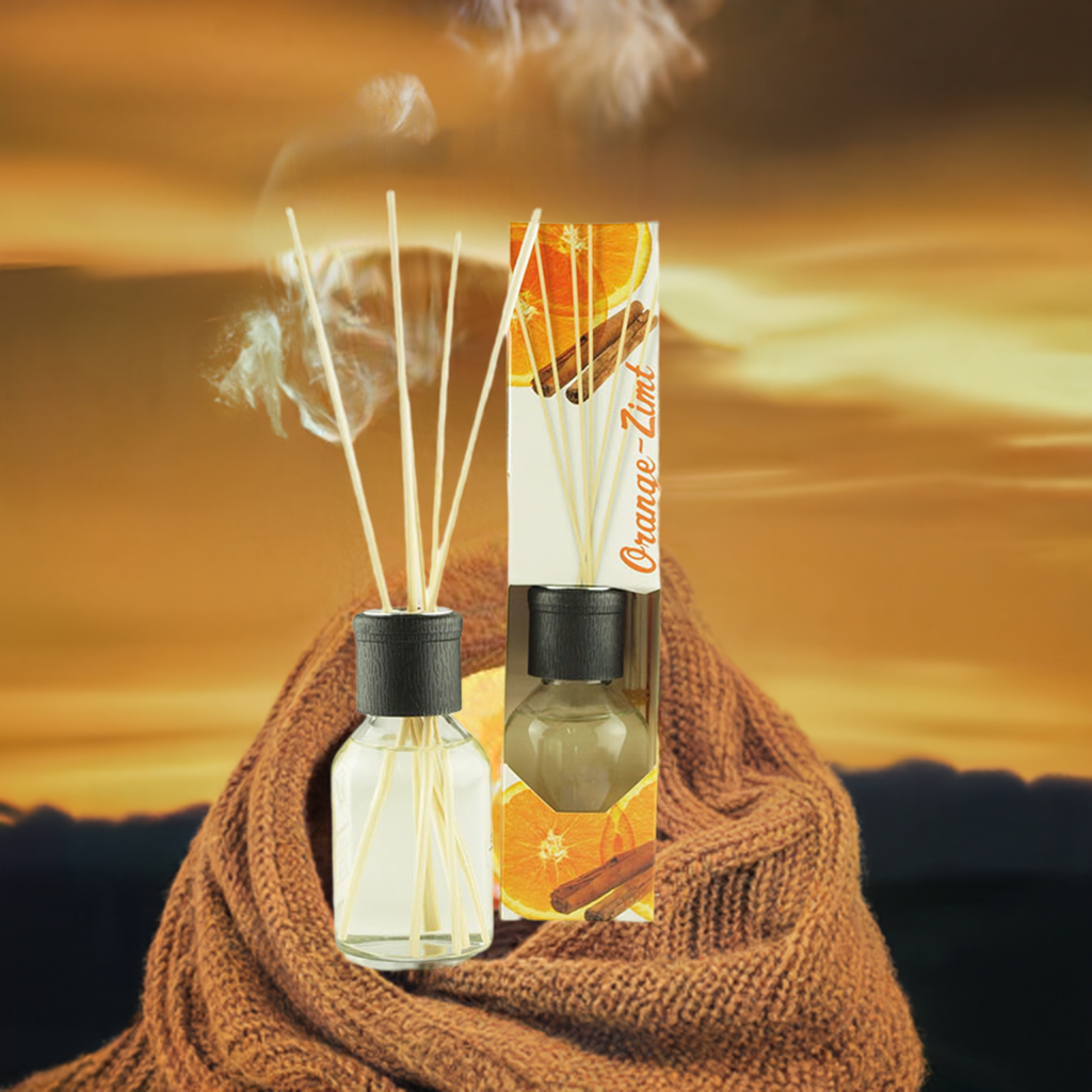 Wärmend & würzig – Floral Orange‑Zimt – Diffusor Aroma Manufaktur® Raumdüfte