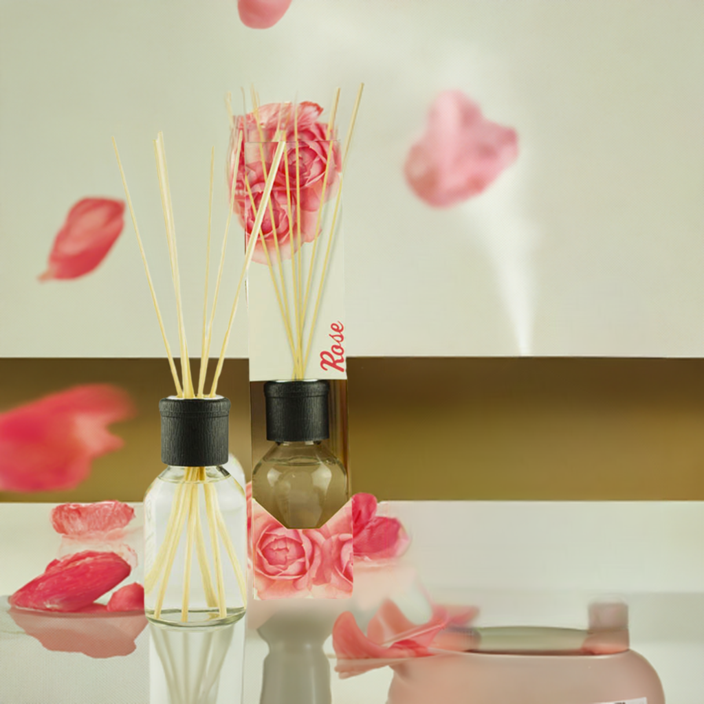 Blumig & elegant – Floral Rose – Diffusor Aroma Manufaktur® Raumdüfte