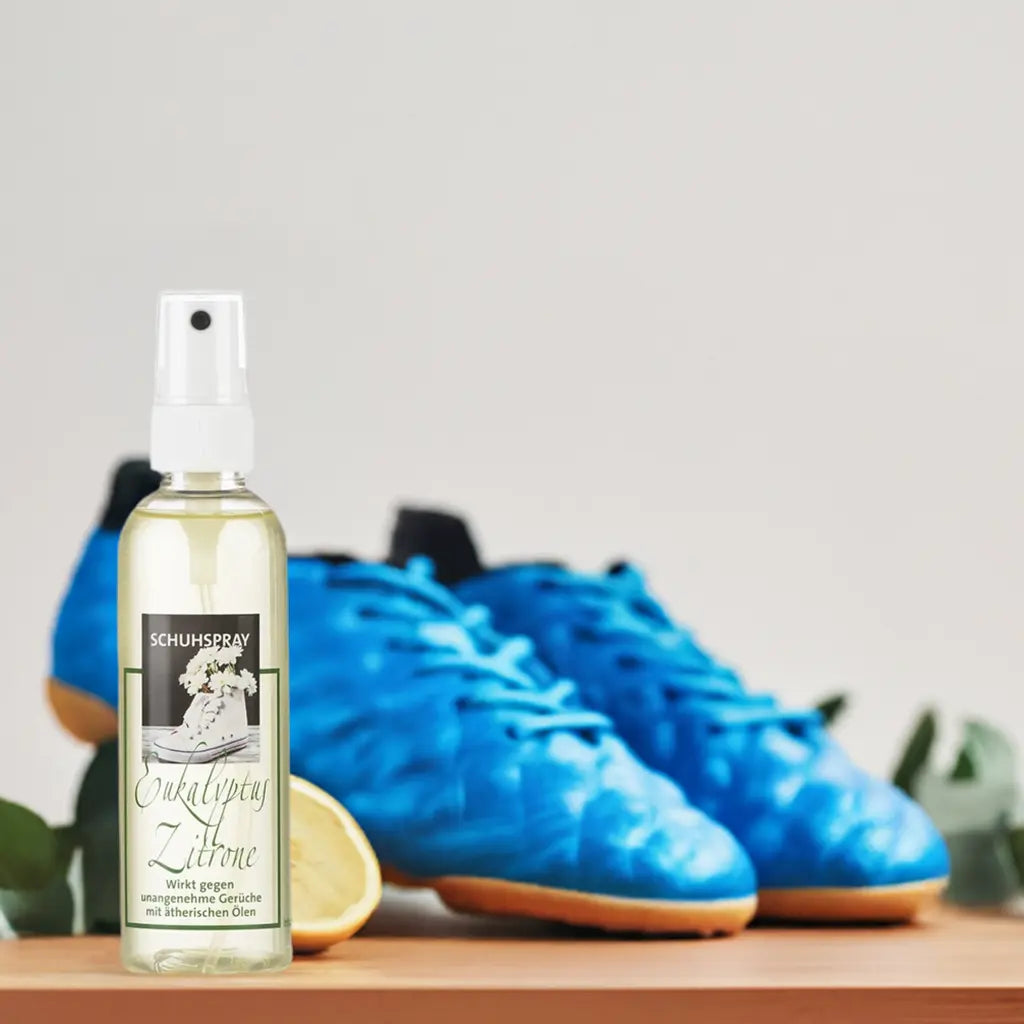 Natürliches Schuhspray mit Eukalyptus & Zitrone – Vegan & umweltfreundlich Aroma Manufaktur®