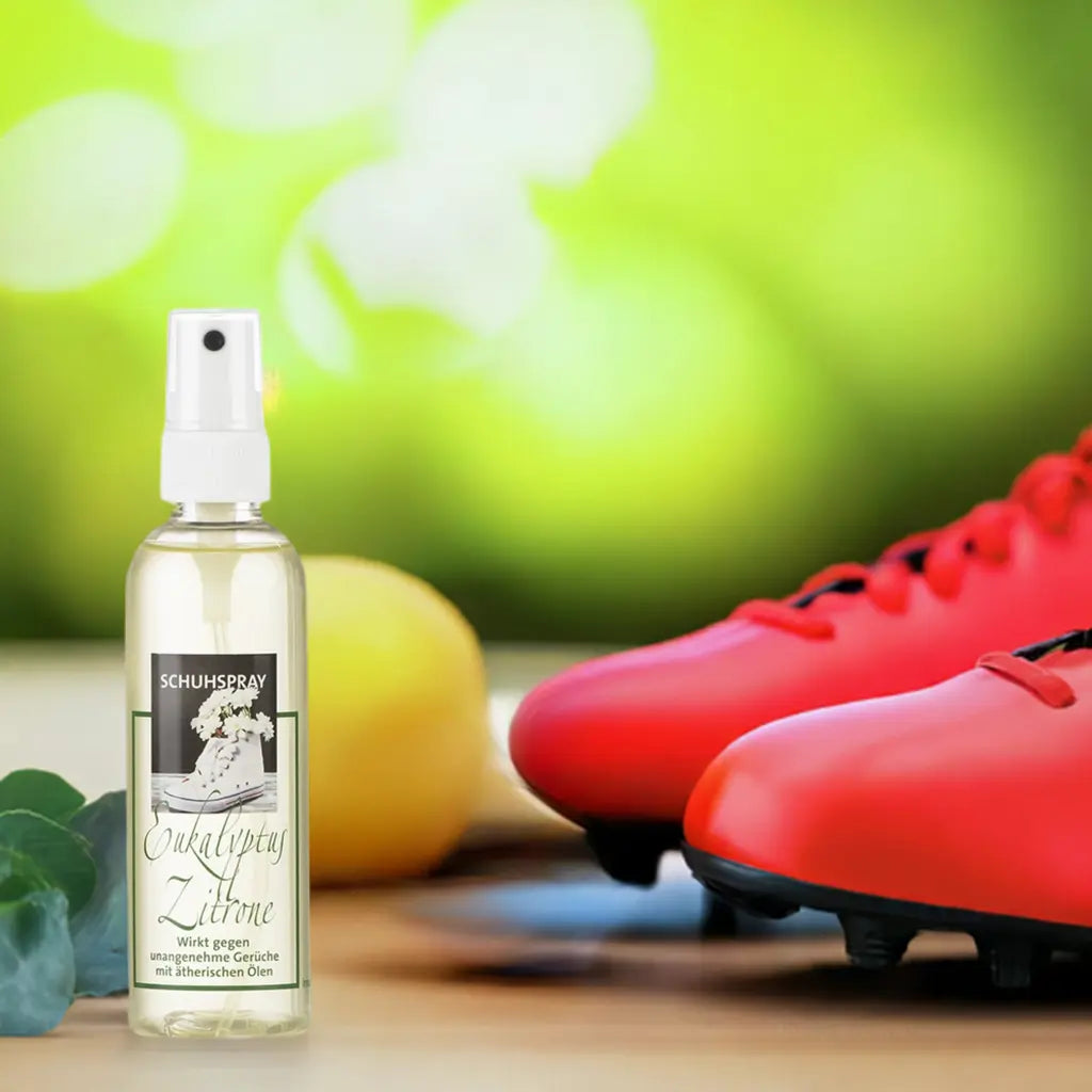 Natürliches Schuhspray mit Eukalyptus & Zitrone – Vegan & umweltfreundlich Aroma Manufaktur®