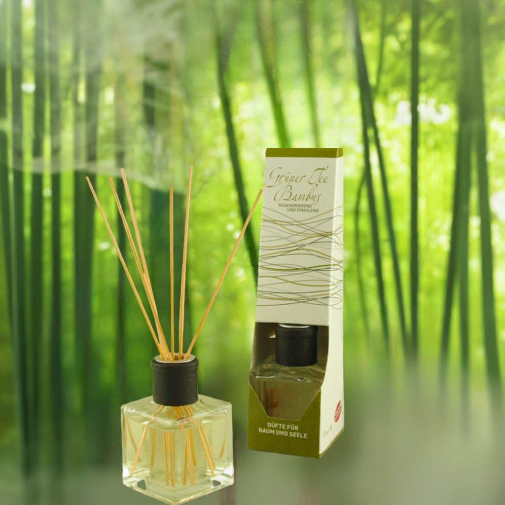 Morgentau – Classic Grüner Tee & Bambus – Diffusor Aroma Manufaktur® Raumdüfte