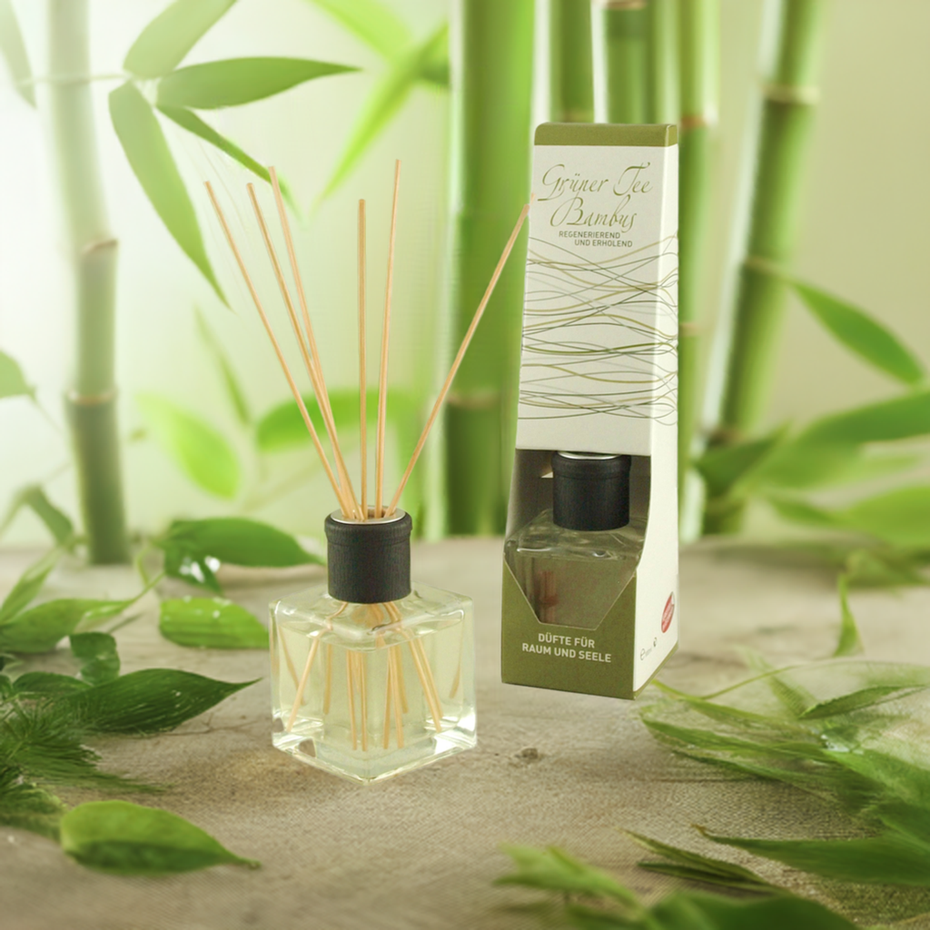 Morgentau – Classic Grüner Tee & Bambus – Diffusor Aroma Manufaktur® Raumdüfte