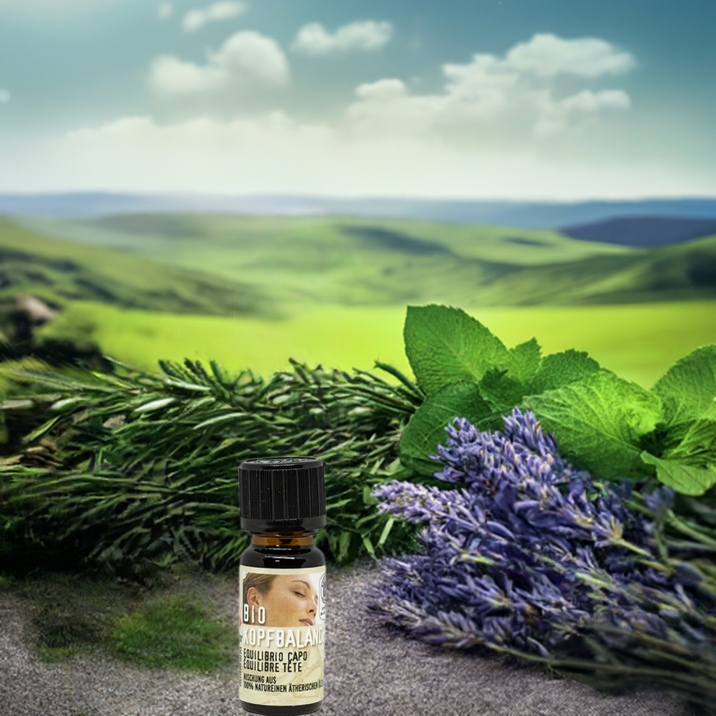 Ausgleichend – Bio Kopfbalance – ätherische Ölmischung Aroma Manufaktur® ätherisches Öl