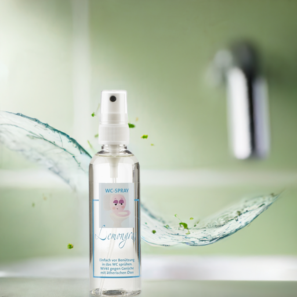 Frischekick – WC-Spray Lemongras – Duftspray Aroma Manufaktur® WC Duftspray
