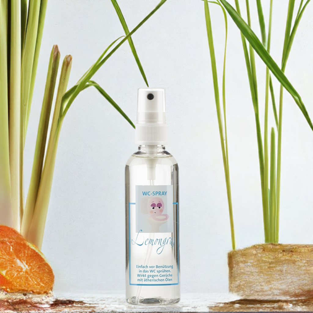 Frischekick – WC-Spray Lemongras – Duftspray Aroma Manufaktur® WC Duftspray