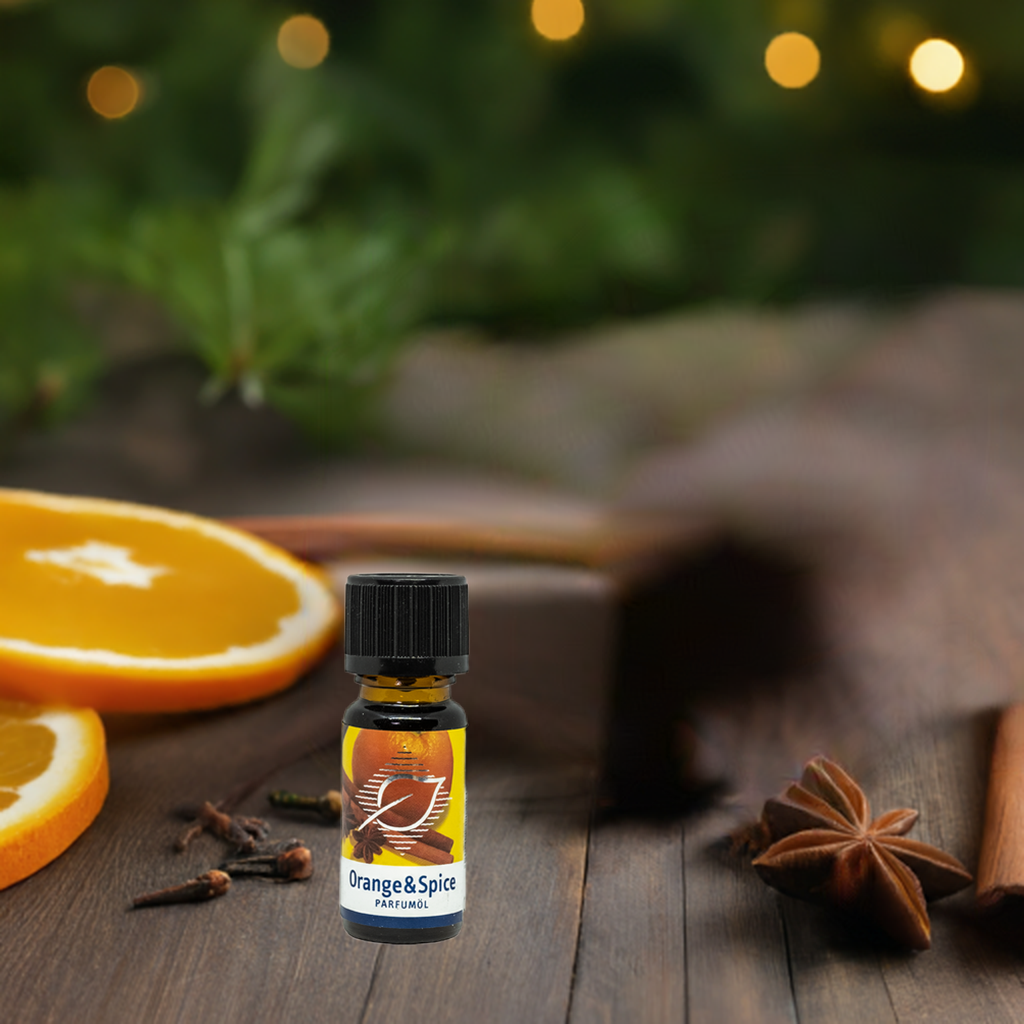 Orange Spice Raumduft – Winterlicher Gewürzduft mit Orangenessenzen, 10 ml Aroma Manufaktur® ätherisches Öl