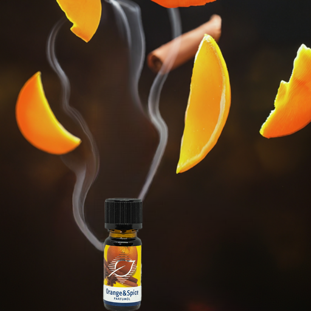 Orange Spice Raumduft – Winterlicher Gewürzduft mit Orangenessenzen, 10 ml Aroma Manufaktur® ätherisches Öl