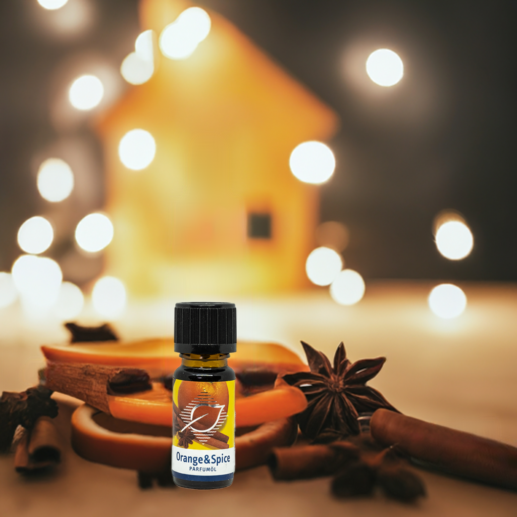 Orange Spice Raumduft – Winterlicher Gewürzduft mit Orangenessenzen, 10 ml Aroma Manufaktur® ätherisches Öl