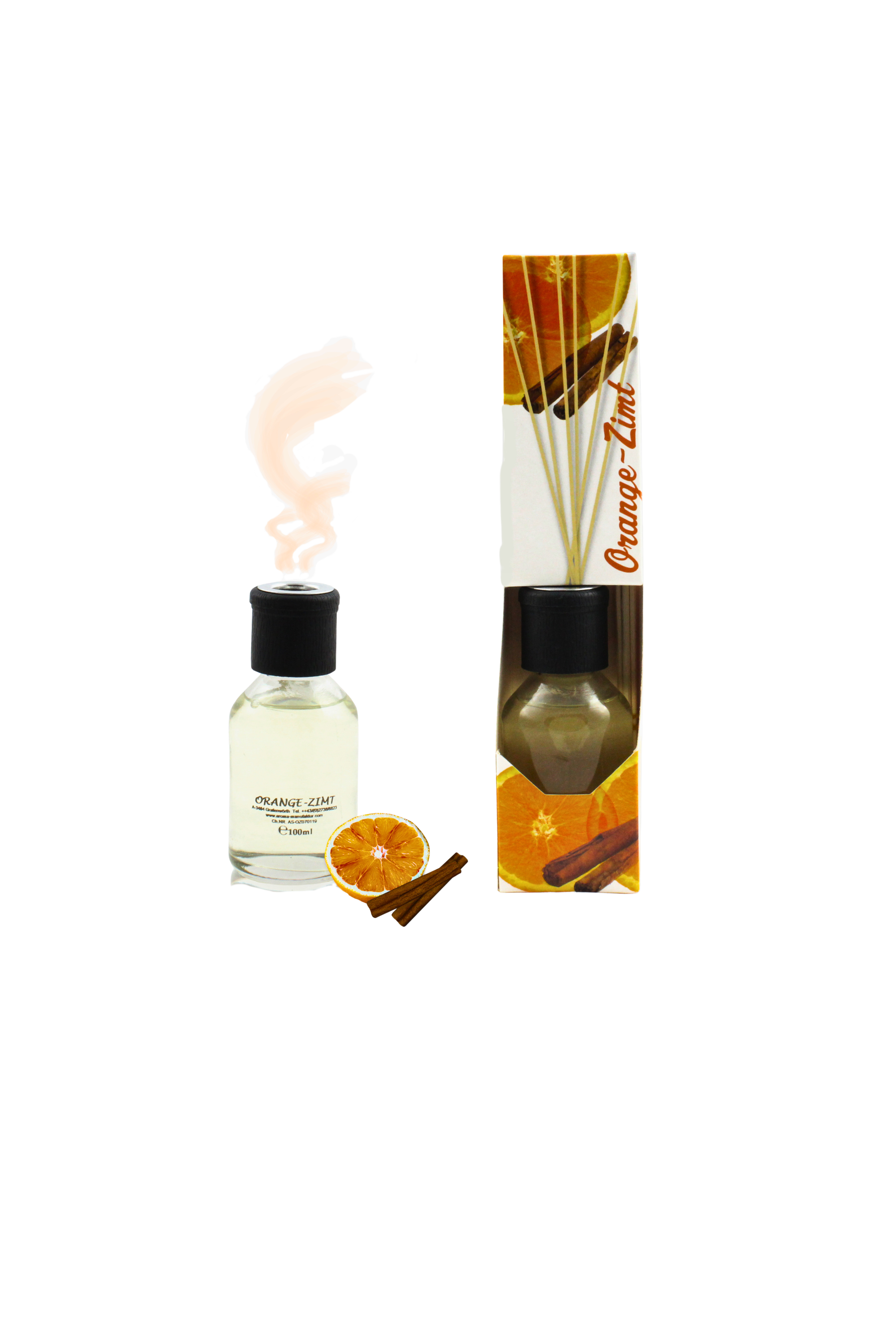 Wärmend & würzig – Floral Orange‑Zimt – Diffusor Aroma Manufaktur® Raumdüfte