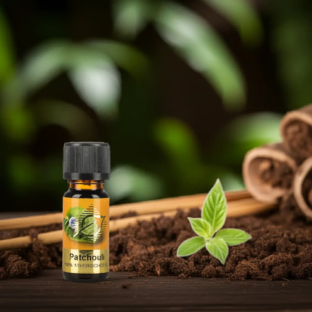 Patchouli Öl 100% naturrein – Erdend & Sinnlich | 10 ml Ätherisches Öl