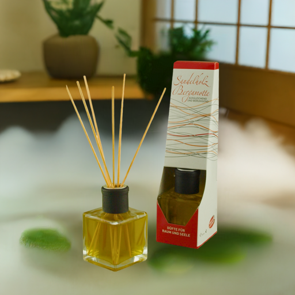 Ausgleichend –  Classic Sandelholz & Bergamotte – Diffusor Aroma Manufaktur® Raumdüfte