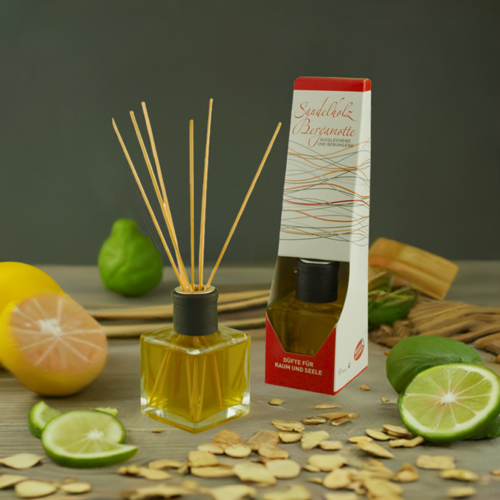 Ausgleichend – Classic Sandelholz & Bergamotte – Diffusor Aroma Manufaktur® Raumdüfte