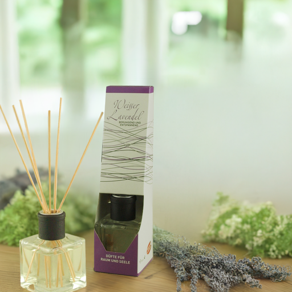 Beruhigend & sanft – Classic Weißer Lavendel – Diffusor Aroma Manufaktur® Raumdüfte