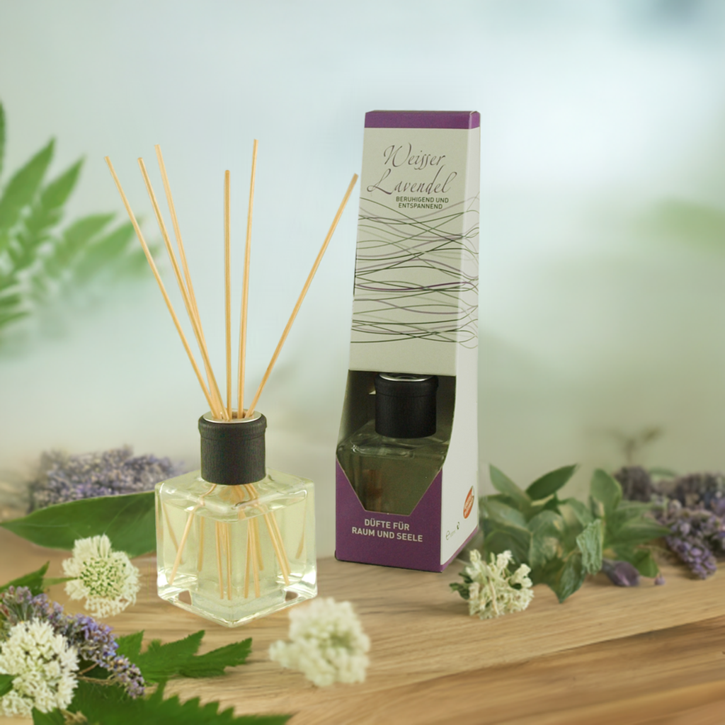 Beruhigend & sanft – Classic Weißer Lavendel – Diffusor Aroma Manufaktur® Raumdüfte