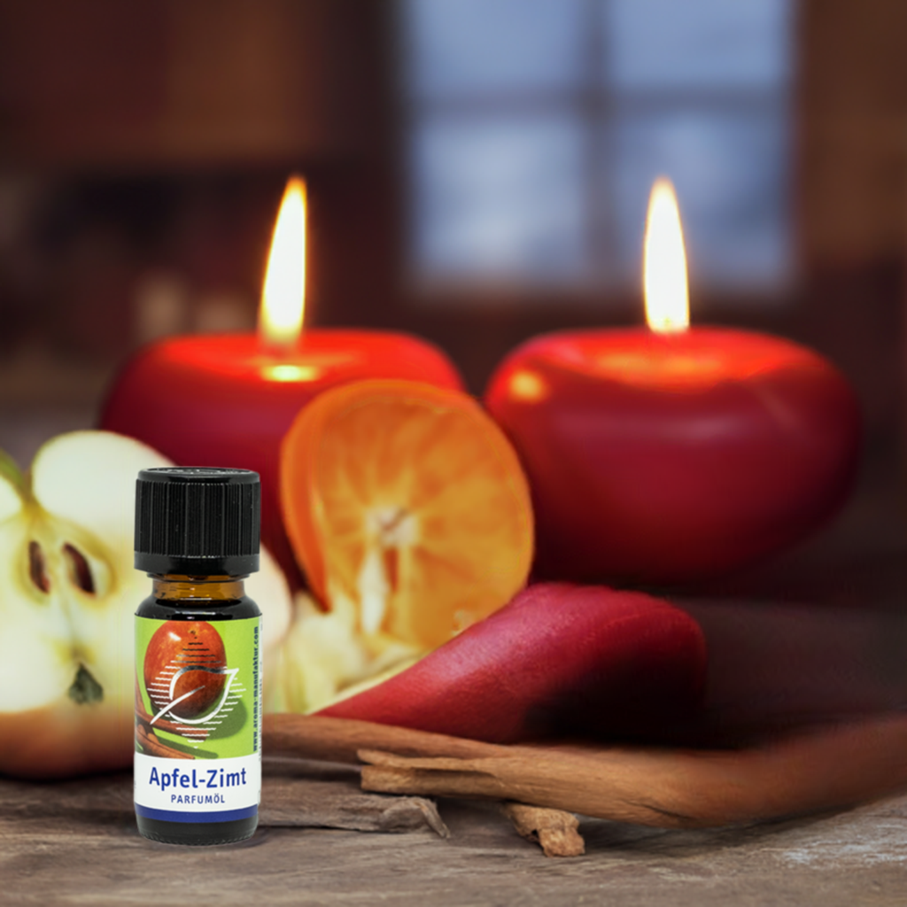 Winterlich & würzig – Apfel-Zimt – Duftöl Aroma Manufaktur® ätherisches Öl