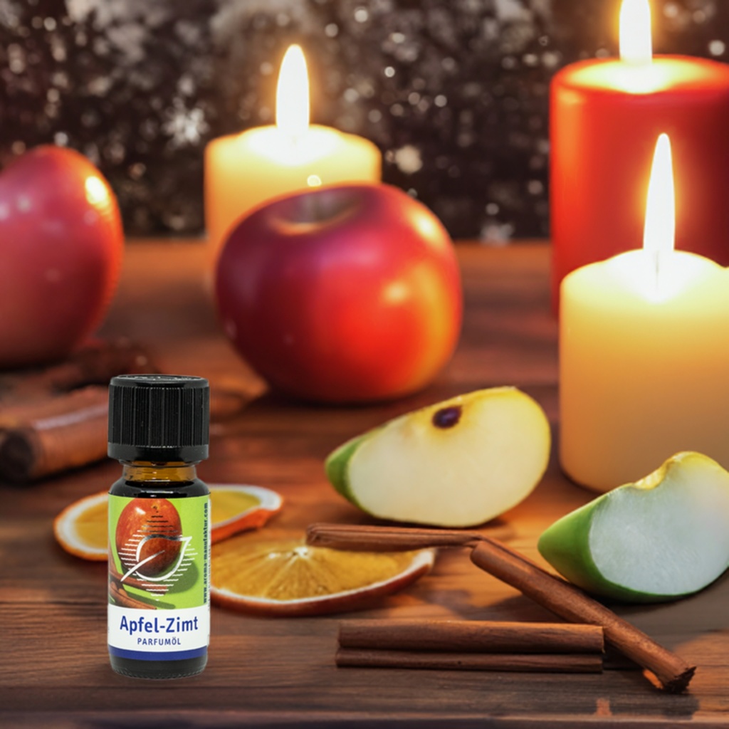Winterlich & würzig – Apfel-Zimt – Duftöl Aroma Manufaktur® ätherisches Öl