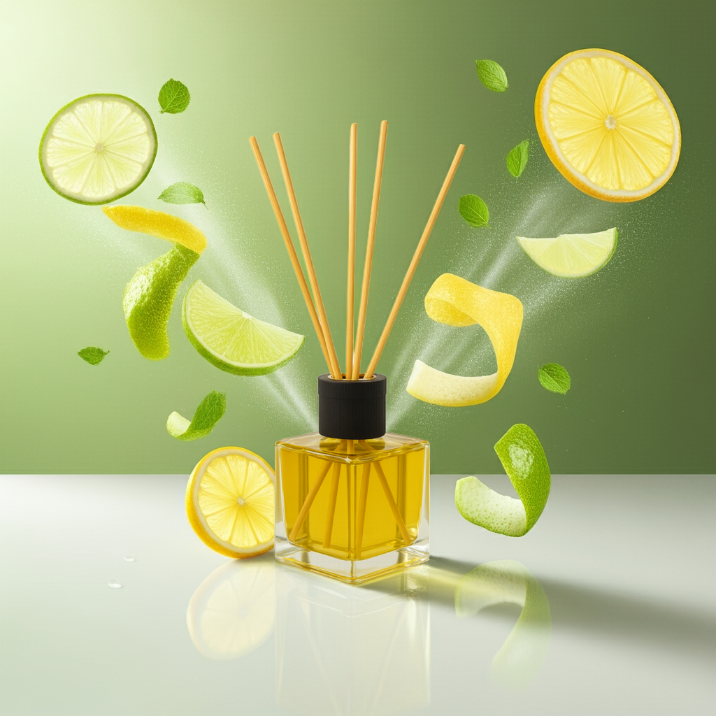 Frischekick –  Classic Zitrone & Limette – Diffusor Aroma Manufaktur® Raumdüfte