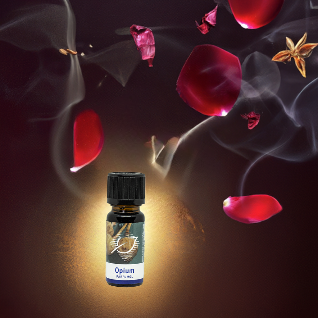 Opium Parfümöl – Sinnlicher Raumduft mit blumigen & würzigen Noten, 10 ml Aroma Manufaktur® ätherisches Öl
