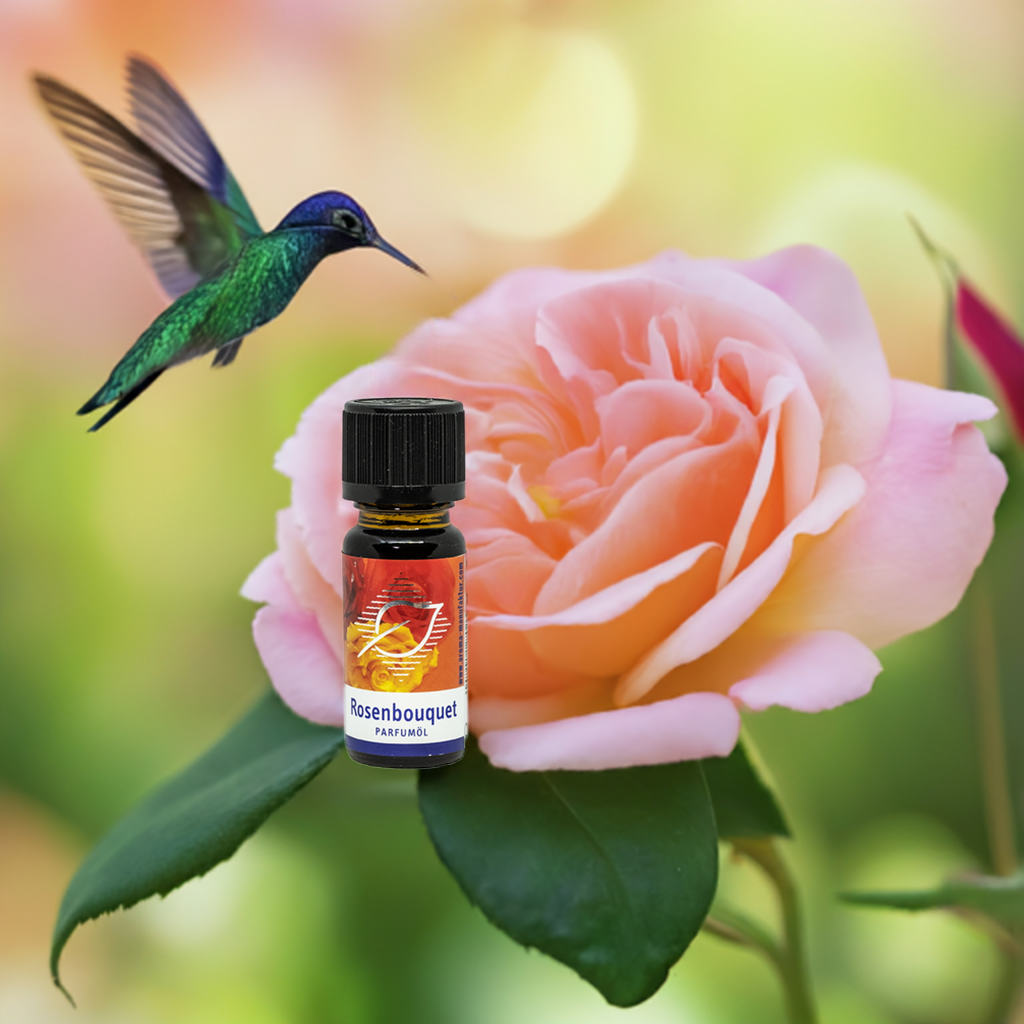 Rosenbouquet Parfümöl – Eleganter Rosenduft für eine blühende Atmosphäre, 10 ml Aroma Manufaktur® ätherisches Öl
