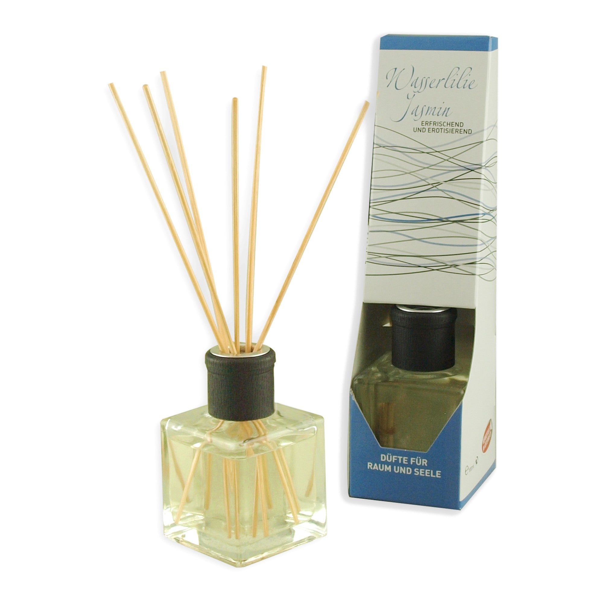 Frisch & floral –  Classic Wasserlilie & Jasmin – Diffusor Aroma Manufaktur® Raumdüfte
